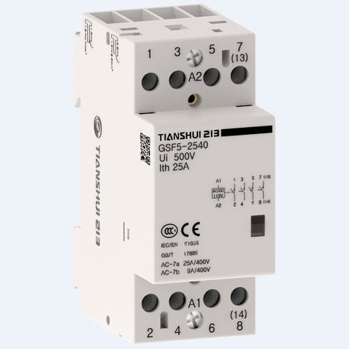 交流接触器 - GSF5-2540 - Tianshui 213 Electrical Apparatus Group CO.,LTD. - DIN导轨