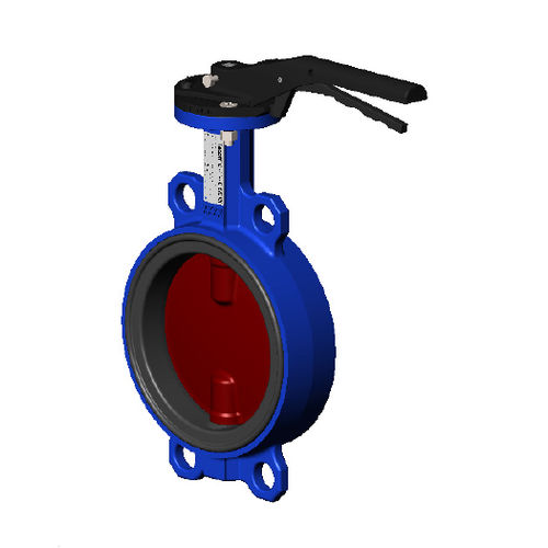蝶阀 - Tecfly VPI-02 series - TECOFI - 杠杆 / 用于水 / 压缩空气
