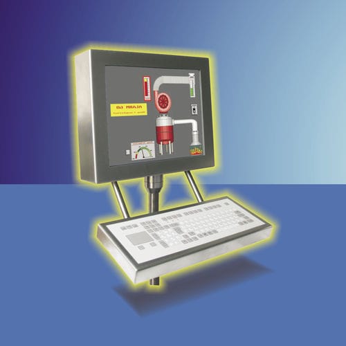 TFT LCD工业平板电脑 - Typ F - UTICOR Automation GmbH - 电容触摸屏式 / 电阻式触摸屏 / 15"