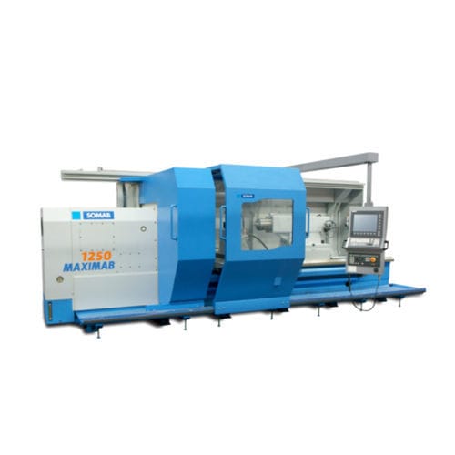 CNC数控车削机床 - MAXIMAB S1250 - SOMAB - 双轴 / 12工具 / 精准