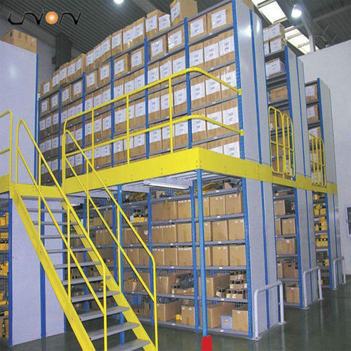 多层厂房夹层 - ISO9001, ISO14001 | UN-MP121705 - Nanjing fuyuan technology co.,ltd - 货盘式搁架 / 用于工业地板
