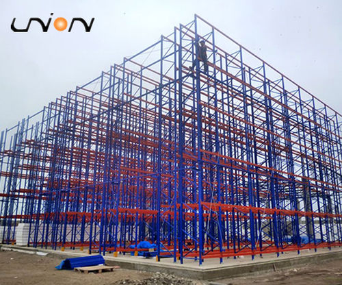 存储仓库货架 - ISO9001/ISO14001/UN-AUTO120205 - Nanjing fuyuan technology co.,ltd - 多储藏空间 / 可调节 / 重载