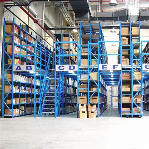 带收纳系统厂房夹层 - ISO9001,ISO14001 - Nanjing fuyuan technology co.,ltd - 多层 / 定制 / 带有扶手