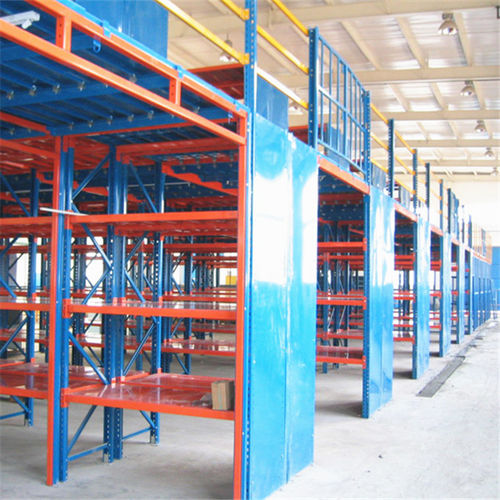 带收纳系统厂房夹层 - ISO9001,ISO14001 - Nanjing fuyuan technology co.,ltd - 多层 / 货盘式搁架 / 定制