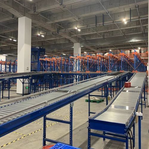 存储仓库货架 - ISO9001,ISO14001 - Nanjing fuyuan technology co.,ltd - 食品工业 / 搁板式 / 穿梭车