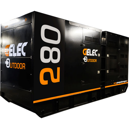 户外发电机组 - 280YC - TRI-EURO 3  - GELEC ENERGY - 柴油 / 三相 / 集装箱式