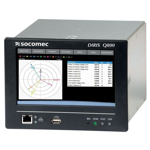 电测量仪器 - DIRIS Q800 - SOCOMEC/法国索克曼 - 电能质量 / 电力参数 / 差分