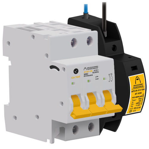 2型避雷器 - IGA TEST SUB M 50 - Aplicaciones Tecnológicas, S.A. - 用于供电系统 / 单相 / DIN导轨