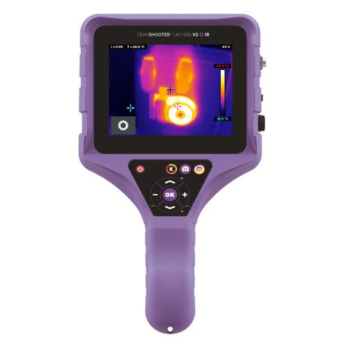 超声波泄漏感应器 - LEAKSHOOTER LKS 1000-V.2 + IR - SYNERGYS TECHNOLOGIES - 红外 / 压缩空气 / 便携式