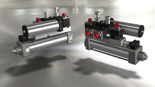 气缸用液压速度调节器 - 4-1585-49 series - Tecnofluid Engineering SrL - 电动