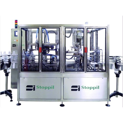 自动灌装封盖一体机 - STOPPIL - 试剂瓶 / 整体式 / 容积式