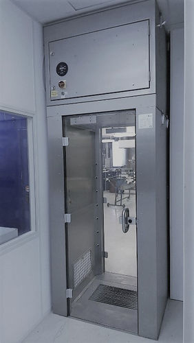 落地工业淋浴器 - Z-250-2020  - Jeti GMBH - 清除污染 / 用于无菌室 / 空气