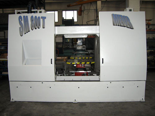 固定锯床 - SM 800 T - MEBER - 带式 / 用于金属 / 液压