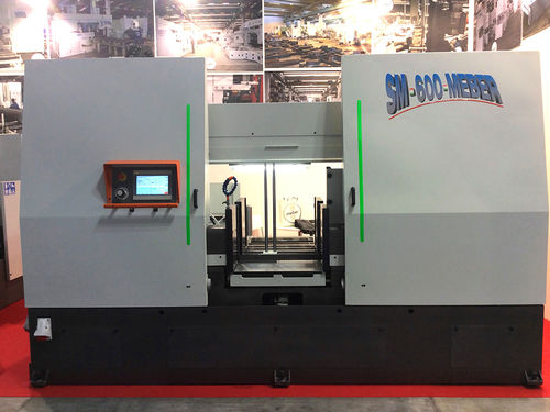 固定锯床 - SM 600 - MEBER - 带式 / 用于金属 / 半自动