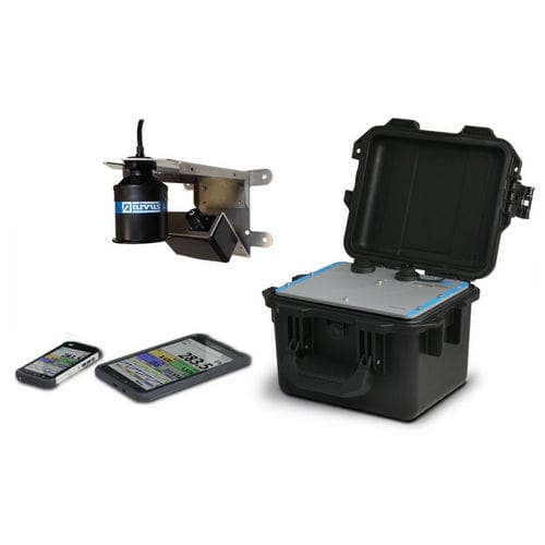 雷达流量计 - NivuFlow Mobile 550 - NIVUS GmbH - 体积 / 用于水 / 便携式