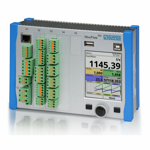 雷达流量计 - NivuFlow 550 - NIVUS GmbH - 超声波 / 体积 / 用于水