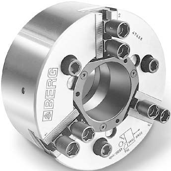 自动卡盘 - KHL series - Berg & Co. GmbH Spanntechnik - 三爪 / 通孔 / 车床
