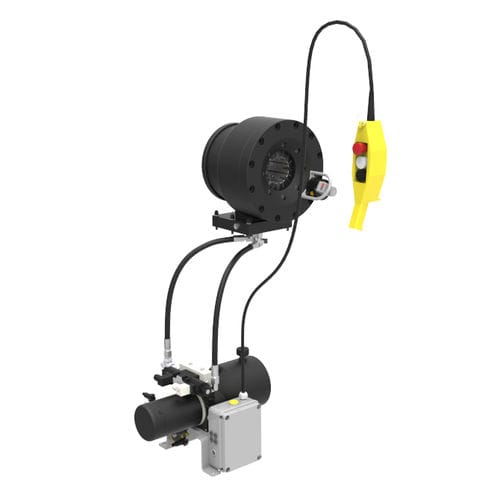 软管扣压机 - V CRIMP 240 L - TECHMAFLEX - 液压管用 / 连接器 / 半自动