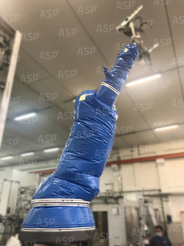搬运机器人防护罩 - TEXPRAL B+  - ASP - 防水 / 定制 / 耐化学腐蚀