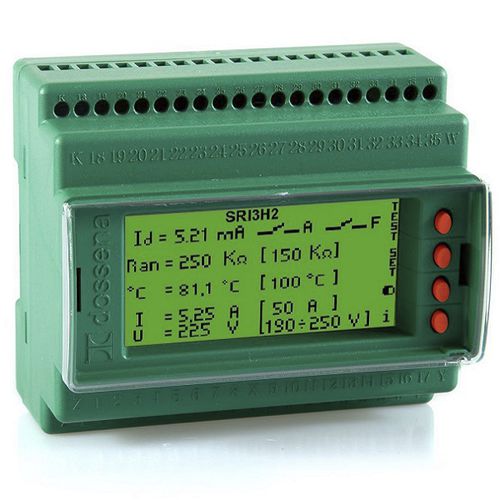 医疗绝缘控制器 - SRI3/H2  - DOSSENA - 交流电网 / 用于三相系统 / 用于单相电力系统