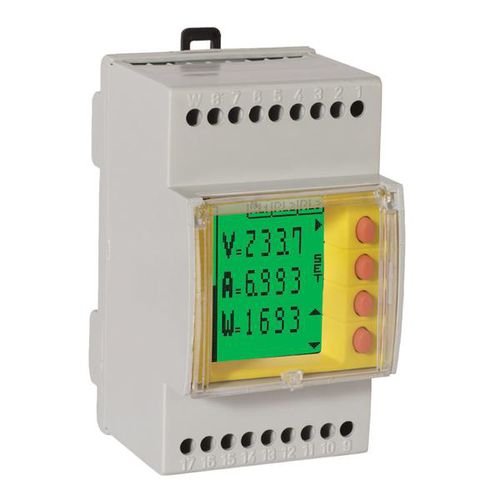 单相电能表 - EASYPOWER - DOSSENA - DIN导轨 / 数字 / 50 Hz