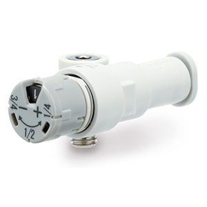 容积式流量调节器 - JAS-SL series - SMC  - 用于空气 / 紧凑型