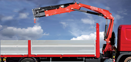 汽车吊 - F110B.0 series - Fassi gru S.p.A - 铰接臂式 / 内燃机 / 液压