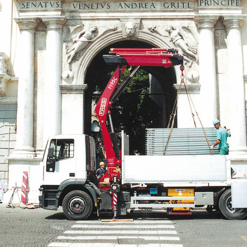 汽车吊 - F195A.0 series - Fassi gru S.p.A - 铰接臂式 / 工程 / 提升