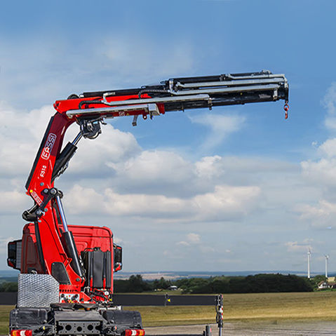 汽车吊 - F515RA e-dynamic series - Fassi gru S.p.A - 铰接臂式 / 工程 / 提升