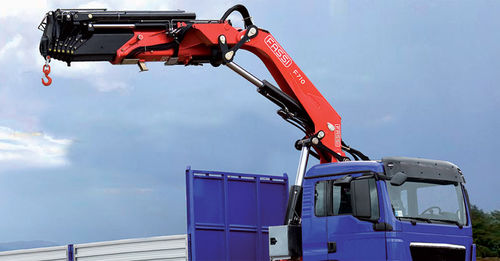 汽车吊 - F710RA xhe-dynamic series - Fassi gru S.p.A - 铰接臂式 / 提升 / 装载