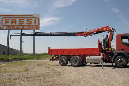汽车吊 - F195A.2 series - Fassi gru S.p.A - 铰接臂式 / 伸缩 / 工程