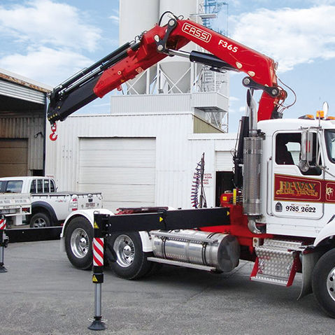 重型应用起重机 - F395 series - Fassi gru S.p.A - 卡车安装式 / 吊杆 / 伸缩