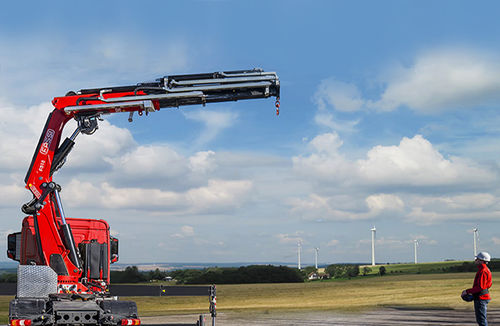汽车吊 - F515RA e-dynamic - Fassi gru S.p.A - 吊杆 / 提升 / 重型应用
