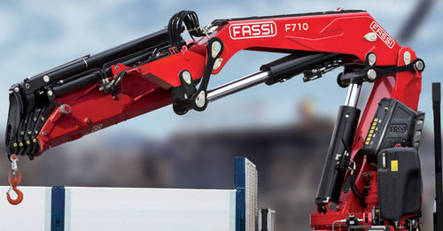 汽车吊 - F710RA xhe-dynamic - Fassi gru S.p.A - 吊杆 / 提升 / 4车轴