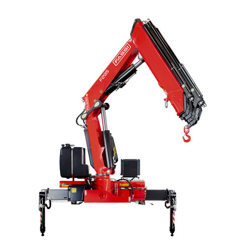 汽车吊 - F295A e-dynamic - Fassi gru S.p.A - 铰接臂式 / 工程 / 提升