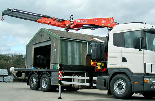汽车吊 - F195A series - Fassi gru S.p.A - 铰接臂式 / 工程 / 提升