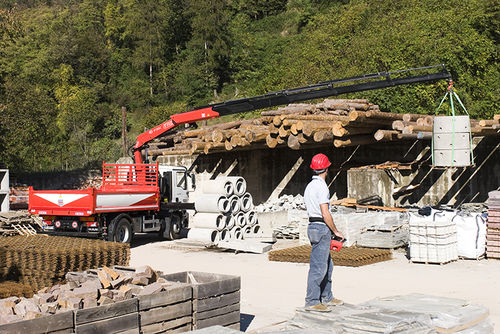 汽车吊 - F120B.2 e-dynamic  - Fassi gru S.p.A - 伸缩 / 工程 / 林业