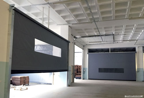 卷闸门 - SHIPYARDDOOR (Hangar Door | High Speed Door) - PVC / 釉面 / 工业