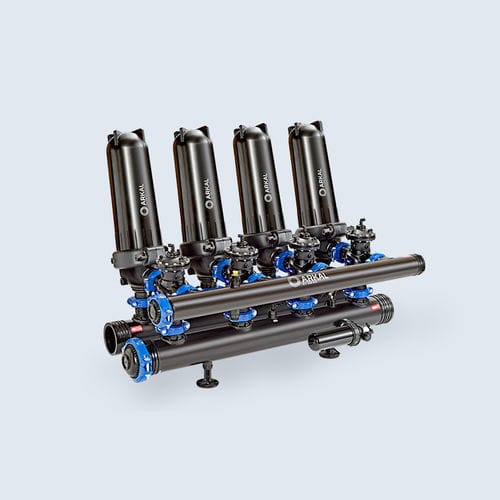 盘式过滤装置 - 3″ Spin Klin™ Apollo® Angle - Amiad Water Systems - 用于水 / 自洁式 / 自动