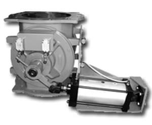 气动运输旋转闸门 - CI-RPV series - ACS Valves - 用于散装材料 / 方形底座