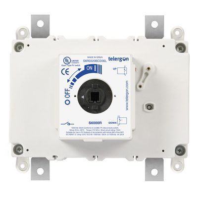 旋转断路开关 - S6R0160 series - Telergon - 单极 / 2极 / 直流