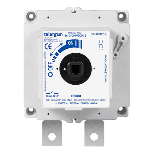 电机控制断路开关 - S6-0200S0P38 series - Telergon - 单极 / 2极 / 直流