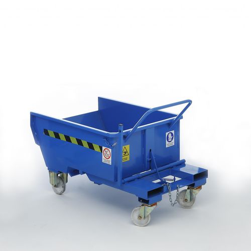 废料倾卸箱 - 600 -2 000 kg | BRRxxLTxx series - Morandin Contenitori Industriali - 带轮