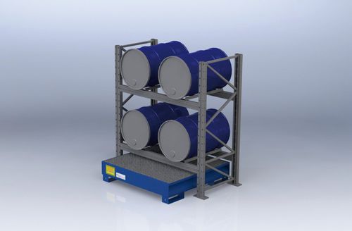 存储仓库货架 - 200 l | SCxxFZ00 series - Morandin Contenitori Industriali - 模块化 / 可调节 / 中等负荷