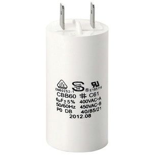 金属化聚丙烯膜电容器 - CBB60-I - Sheng Ye Electric Co.,ltd - 圆柱形 / 损耗因数 / 用于电动机