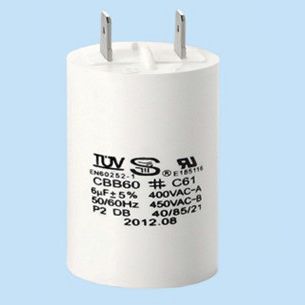 金属化聚丙烯膜电容器 - C61-P2-4Y - Sheng Ye Electric Co.,ltd - 圆柱形 / 工业