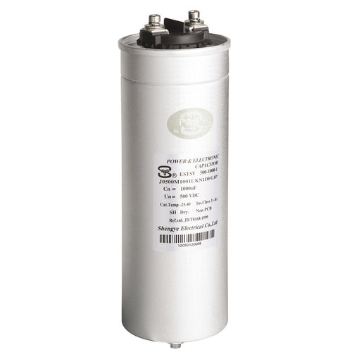 金属化聚丙烯膜电容器 - EST - Sheng Ye Electric Co.,ltd - 铝制 / 圆柱形 / 螺旋式