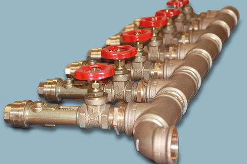 多通道阀组 - Deltatherm Hirmer GmbH - 黄铜
