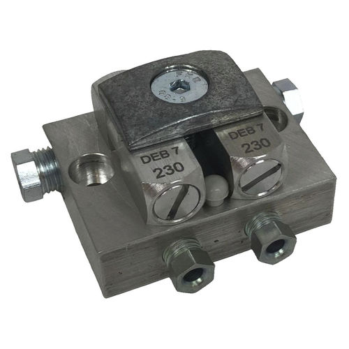 润滑剂分配器 - VEB-D - EUGEN WOERNER GmbH & Co. KG - 单行 / 模块化 / 铝框架