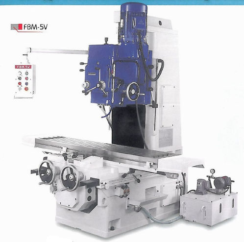 传统型镗铣床 - FBM-5V - Frejoth International Ltd. - 手动操控 / 立式 / 多轴